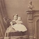 Mrs Tom Thumb and 'her' baby